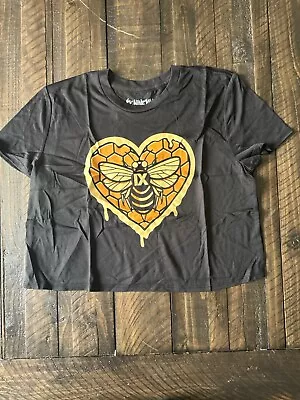 Buy Official Ice Nine Kills INK NOTN Merch Medium T-Shirt Queen Bee Crop Top • 33.78£