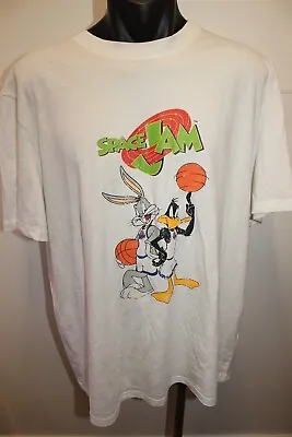 Buy Space Jam Bugs Bunny & Daffy Duck T-Shirt Size XL Brand New With Tags • 14.87£