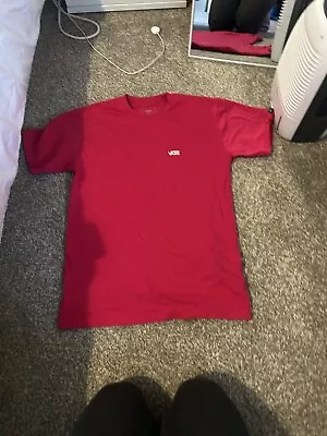 Buy Ladies VANS Pink Tshirt Size Small • 4£