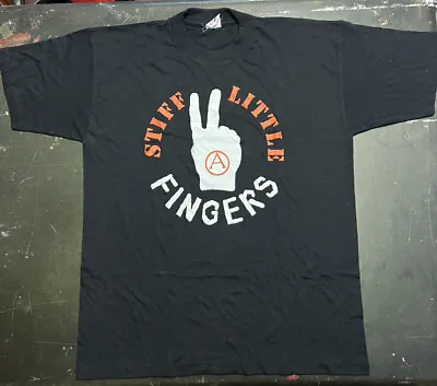Buy Vintage Stiff Little Fingers T-shirt - L • 50£