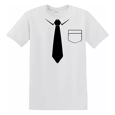 Buy Suit And Tie Kids T-Shirt Tuxedo White Suit Tshirt Fancy Birthday Fashion Gift • 7.99£