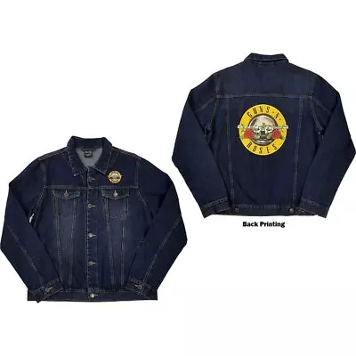 Buy Guns N Roses 'Classic Logo' Denim Jacket - NEW OFFICIAL • 42.99£