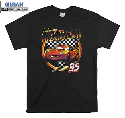 Buy Lightning McQueen Vintage Race T-shirt Gift Hoodie T Shirt Men Women Unisex A162 • 12.95£