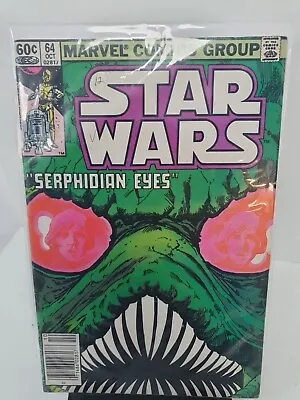 Buy Star Wars #64 Serphidian Eyes Comics Luke Han Solo Leia US Edition 1982 • 9.99£
