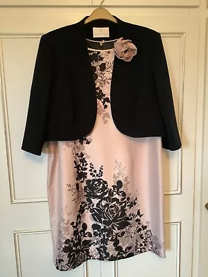 Buy Jacques Vert Size 24 Dress And Jacket Outfit Wedding/Occasion • 80£