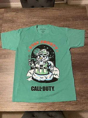Buy Call Of Duty Stay Frosty  Christmas Gamer T Shirt  Large • 12.50£