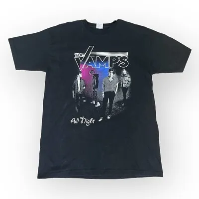 Buy The Vamps T Shirt Medium Black UK Tour 2015 Graphic Rock Band Music Unisex • 25.38£