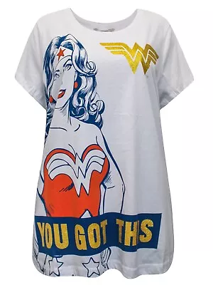 Buy Pure Cotton Wonder Woman T-Shirt - Plus Size 16 • 8.50£