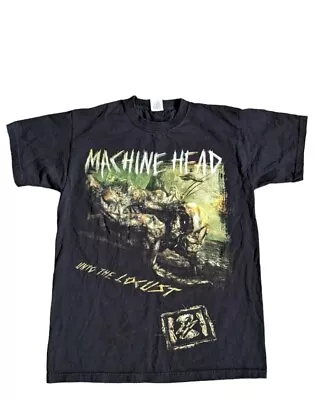 Buy Machine Head Unto The Locust Double Sided T-shirt Black Medium Band Rock  • 34.99£