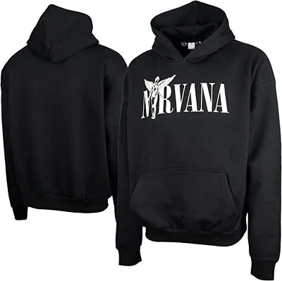 Buy Amplified Nirvana In Utero Men's Official Black Pullover Hoodie • 39.95£