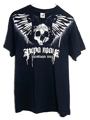Buy Papa Roach T-shirt Come To Papa Black Hard Rock Metal Band Tee • 35.99£