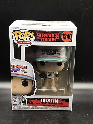 Buy Dustin With Thinking Cap Stranger Things S4 Funko Pop! Vinyl • 11.99£