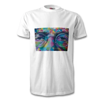 Buy John Lennon Beatles Bristol Street Art Graffiti Music T-shirt Tee-in 8 Colours • 17.99£