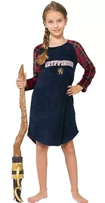 Buy Harry Potter Gryffindor Girls Long Sleeve Plush Nightgown Kids Size 6/6X • 18.30£