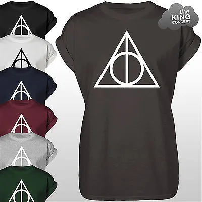 Buy Deathly Hallows T-Shirt Top Potter Tee Logo Voldemort Sweatshirt The DH Shirt • 9.99£
