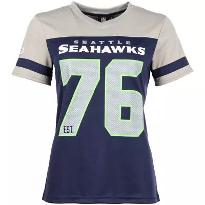 Buy Seattle Seahawks NFL T-Shirt (Size M) Women's Estbalished T-Shirt - New • 14.99£