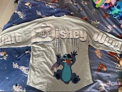 Buy Disney Store Walt Disney World Stitch Spirit Jersey Size Medium (Worn Once!) • 30£