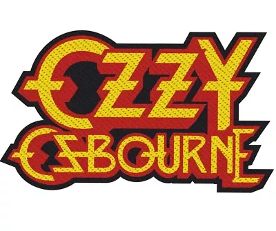 Buy Ozzy Osbourne Logo Cut Out Patch Official Heavy Metal Rock Band Merch  • 5.67£