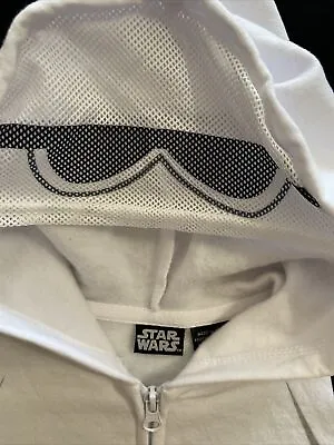 Buy Boys Star Wars Stormtrooper CosHood Zip- Up Hoodie Sweatshirt, XS • 13.41£