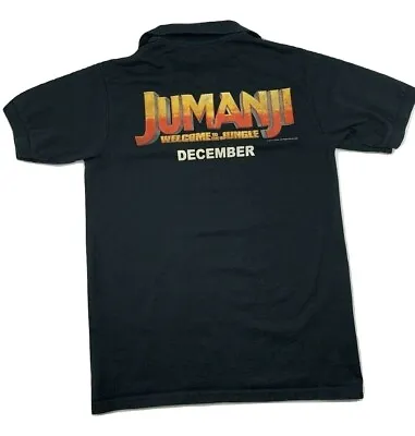 Buy Jumanji Mens Shirt Small Polo Movie Promo Promotional Employee Cinemark • 13.30£