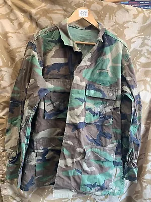 Buy Genuine Army BDU Battledress Uniform Camo Jacket - Large . Regular - 45  Chest • 9.99£