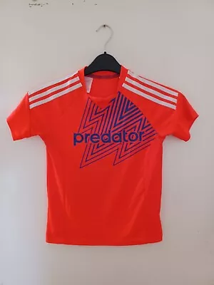 Buy Adidas Predator Tshirt Size 9-10 Years SMY • 4£