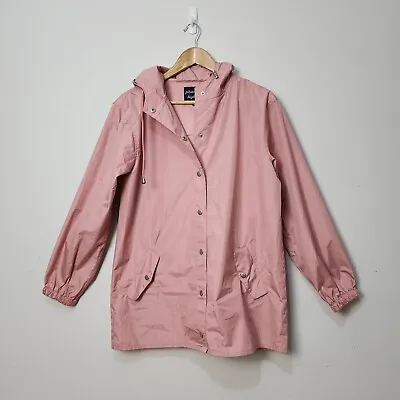 Buy Princess Highway Jacket Womens Medium M Pink Zip Up Hooded Windbreaker Coat • 18.57£