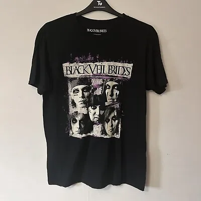 Buy Black Veil Brides Mens L Graphic Print Black Tshirt Top Music Band Metal Rock • 14.95£