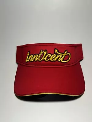 Buy Y2K Bio Domes INNOCENT Devil Tail Red Embroidery Visor One Size • 42.52£