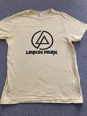 Buy Boys/girls Linkin Park T Shirt Age 9-11, Yellow • 4.99£