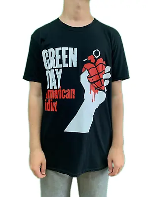 Buy Green Day American Idiot Official Unisex T-Shirt Brand New Various Sizes BLACK S • 15.99£