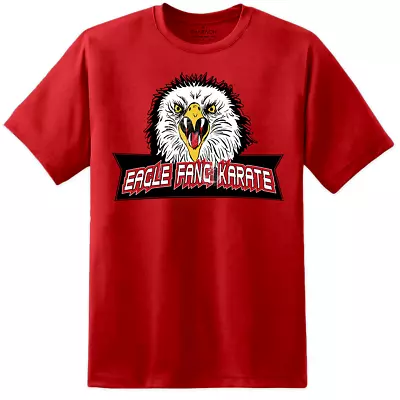 Buy Mens Eagle Fang Karate Inspired T Shirt Dojo Cobra Kai Sensei Retro Movie Kid • 19.99£