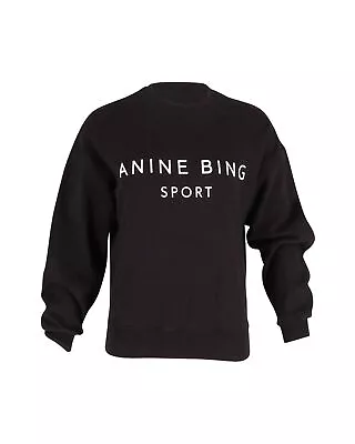 Buy Anine Bing Women's Organic Cotton Branded Sweatshirt With Contrasting Print In B • 339£