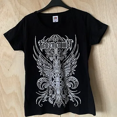 Buy Frozen Crown Crest T-Shirt Italian Power Metal Band Rock Tee Medium • 18.99£