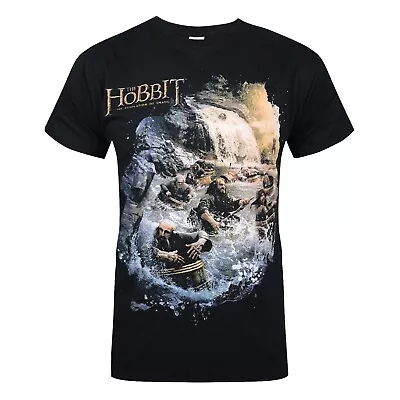 Buy The Hobbit: Desolation Of Smaug Official Mens Barrels T-Shirt NS4663 • 17.63£