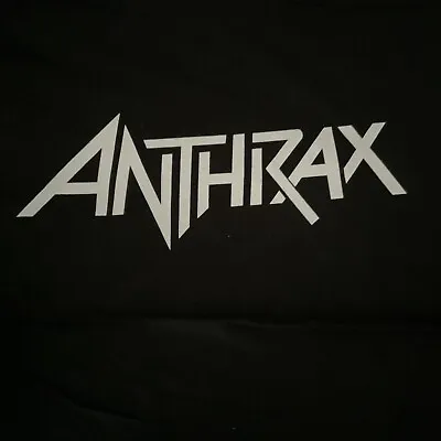 Buy Anthrax New Black T-shirt Size Medium • 19.99£