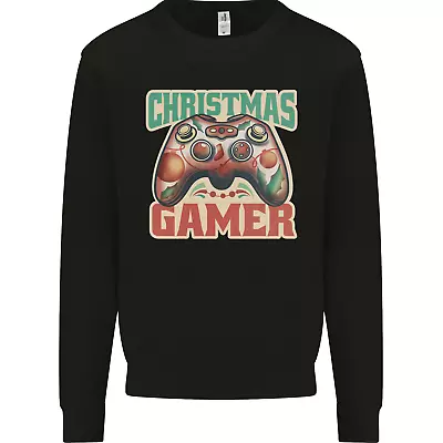 Buy Christmas Gamer Funny Gaming Joypad Kids Sweatshirt Jumper • 15.99£