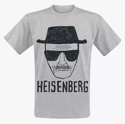 Buy Breaking Bad Walter White Heisenberg Print Grey T-Shirt By ASOS - Size: M • 7.50£