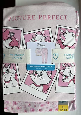 Buy Ladies Women’s Primark Disney Marie Aristocats Pyjamas￼ PJ’s Pyjama Set L 14-16 • 23.99£