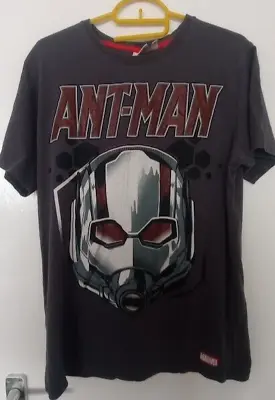 Buy Marvel Antman And The Wasp Mens Medium T Shirt Graphic Print Grey Cotton • 5.39£
