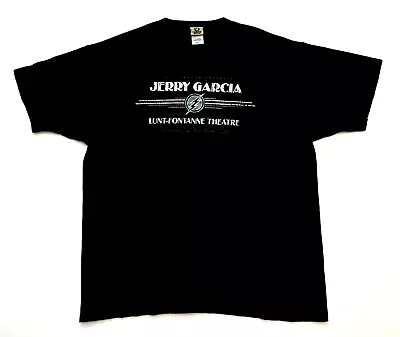 Buy Grateful Dead Shirt T Shirt Jerry Garcia 1987 Lunt Fontanne New York NY 2004 XXL • 207.49£