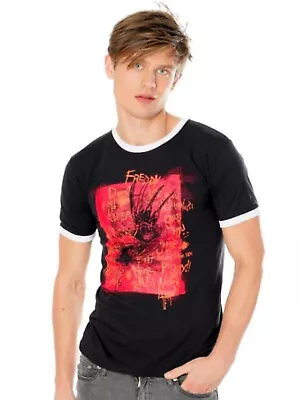 Buy Nightmare On Elm Street Unisex Freddie Krueger Claw T-Shirt Lg PB34 NWOT • 19.99£