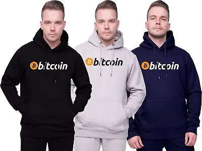 Buy Bitcoin King Unisex Pullover Long Sleeve Funny Printed Hoodie Sweater Track Top • 15.99£