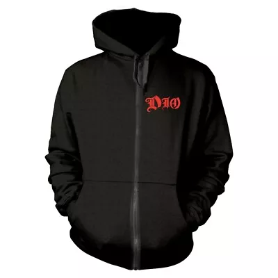 Buy DIO - HOLY DIVER BLACK Hooded Sweatshirt With Zip Large • 51.74£