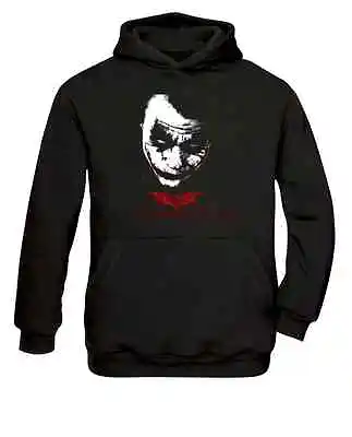 Buy Joker Why As Serious? Heath Ledger Cult Movie Hoodie/Sweatshirt New • 19.87£