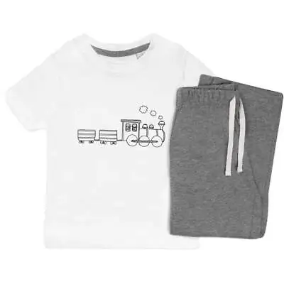 Buy 'Train' Kids Nightwear / Pyjama Set (KP004031) • 14.99£