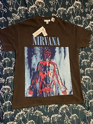 Buy Nirvana - Topshop Sliver T-shirt Size S NWT Oversized  • 20£