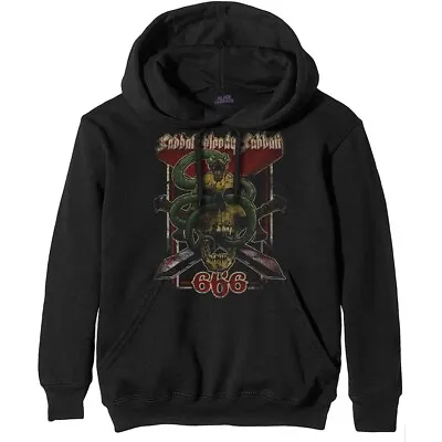 Buy Black Sabbath Unisex Pullover Hoodie: Bloody Sabbath 666 • 40£