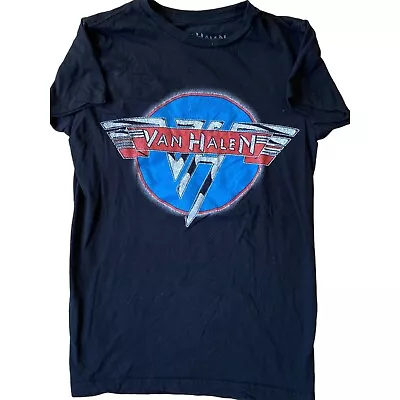 Buy Van Halen Baby Band Tee Shirt Womens Small Black Short Sleeve Graphic 80s 90s • 13.47£