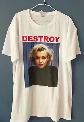Buy Marilyn Monroe DESTROY T-shirt SALE! Seditionaries Sex Pistols Vivienne Westwood • 16.49£